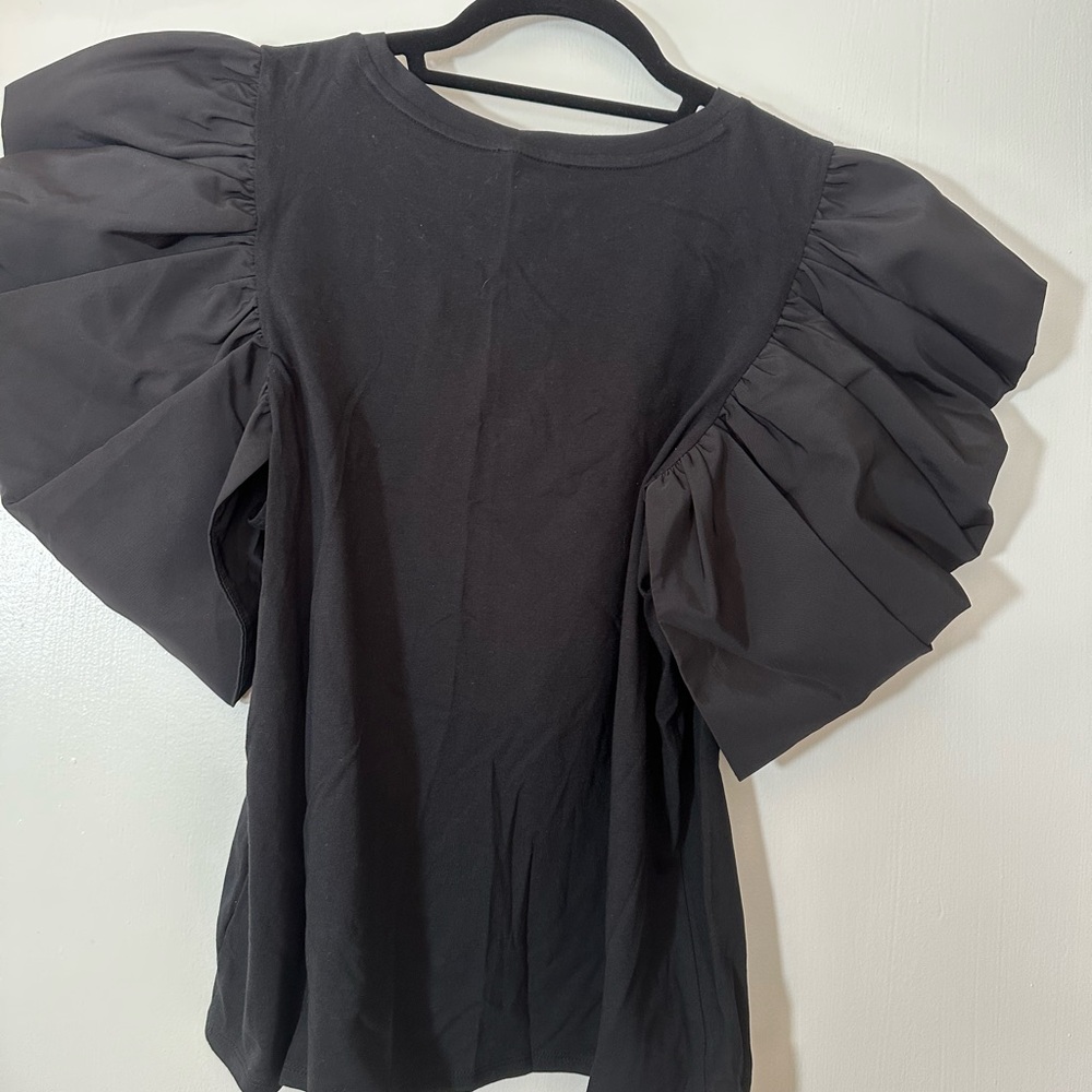 Express Elegant Black Blouse